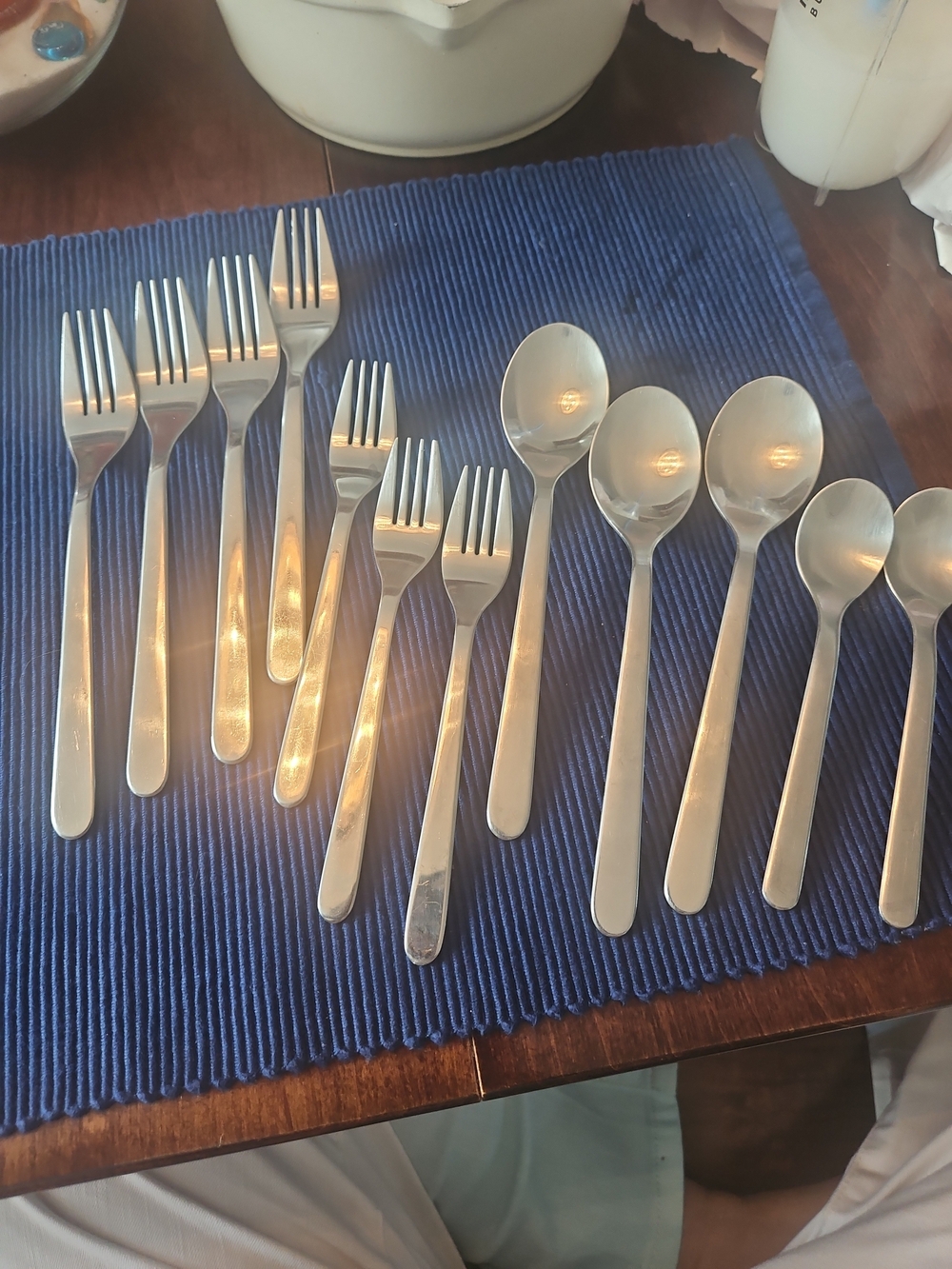 IKEA Silver Stainless Steel Forks & Spoons